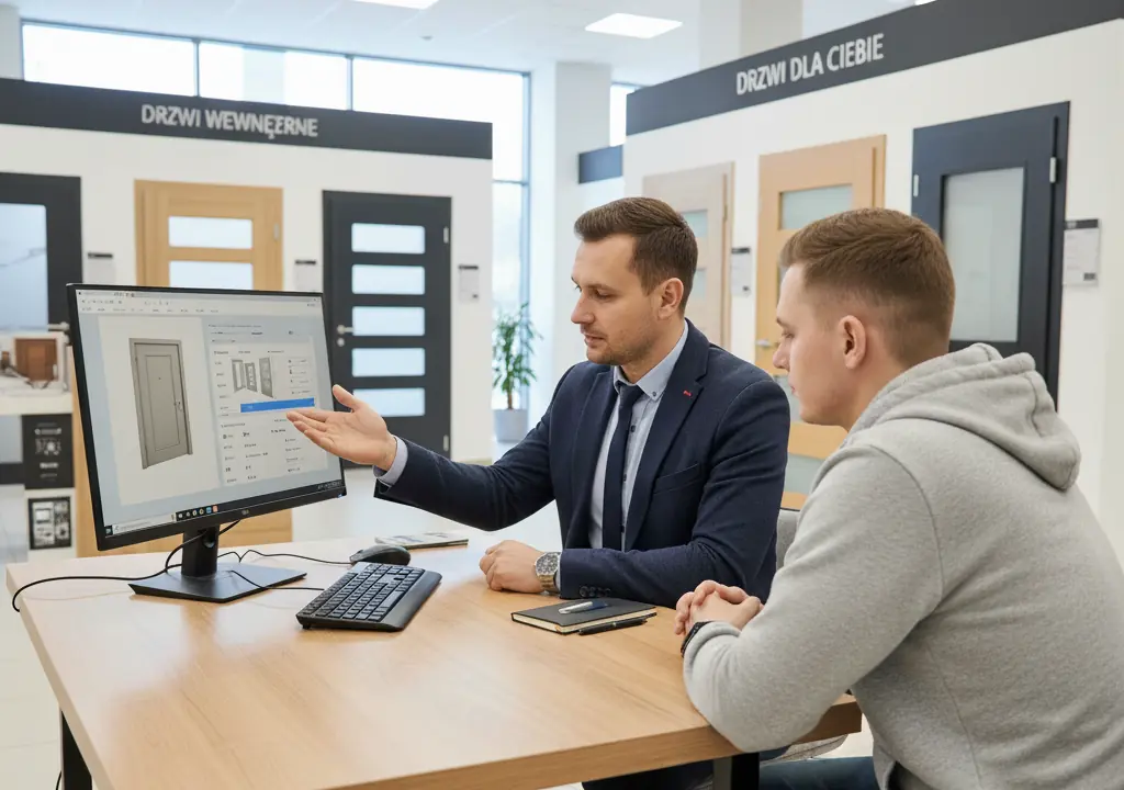 Konfiguracja drzwi wewnętrznych dla klienta Przysucha