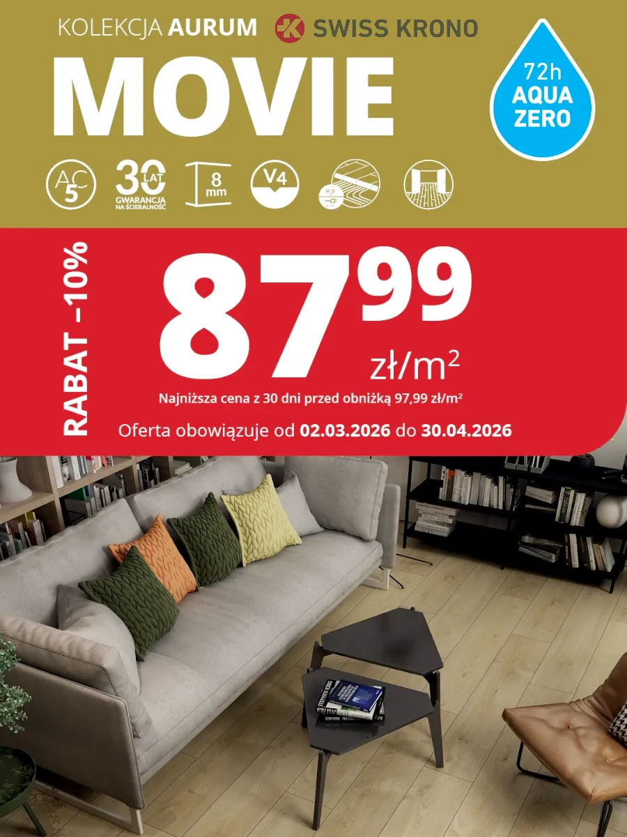 Promocja panele podłogowe Opoczno 3 4 2026