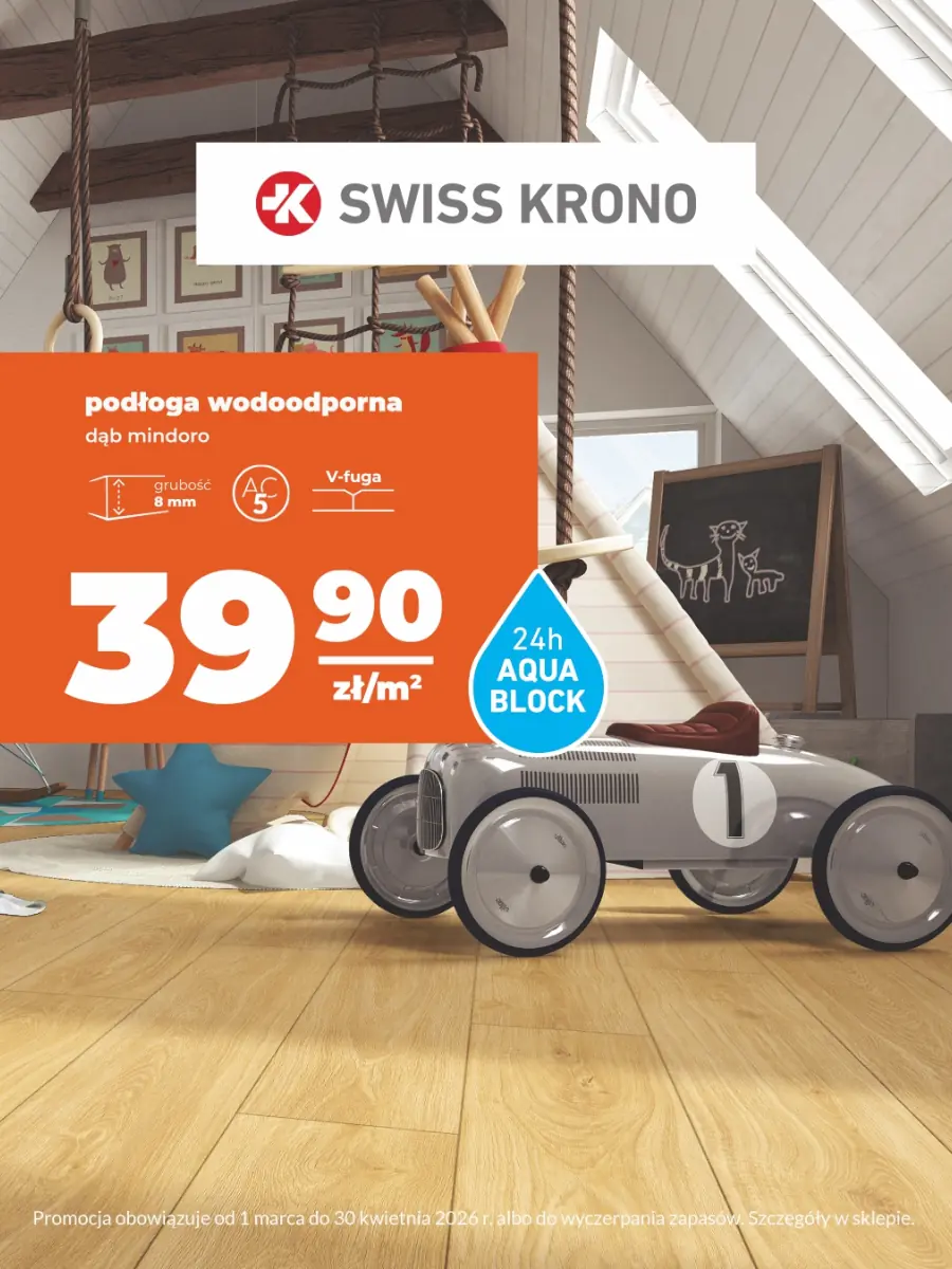Promocja panele podlogowe Opoczno kwiecień 2026