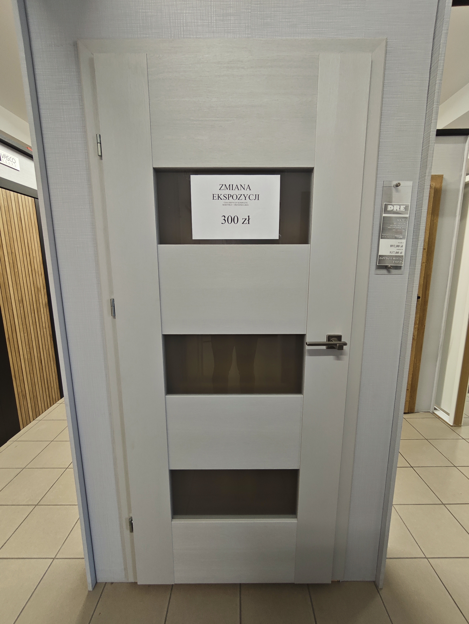 Wyprzedaż drzwi wewnętrznych z ekspozycji 2026